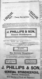 Advert from one of the major firms in Paeroa in 1893.